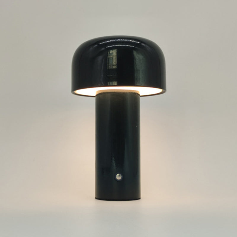 1-Light LED Table Lamp Macaron Chargeable Desk Light with Acrylic Shade for Living Room