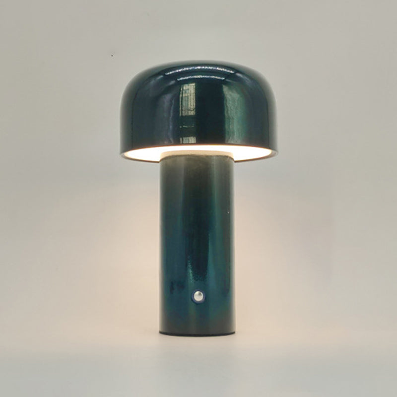 1-Light LED Table Lamp Macaron Chargeable Desk Light with Acrylic Shade for Living Room