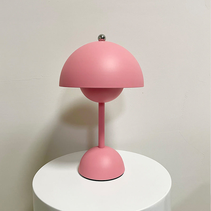Macaron Style Table Lamp 1-Light Simple Desk Light for Living Room