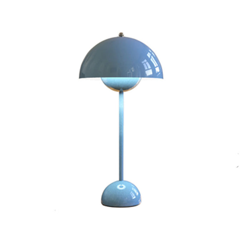 Lampes de table de nuit en dôme de style contemporain en métal lampe de table à 1 lumière