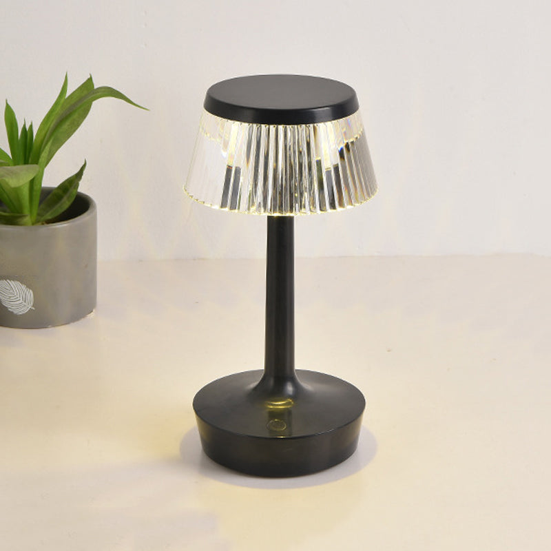 Lampes de table de nuit géométrique de style contemporain Metal 1 lampe de table à la lumière