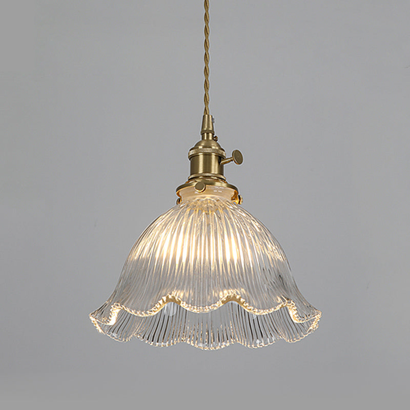 Modern Style Simple Glass Hanging Light Creative Pendant Lighting Fixture