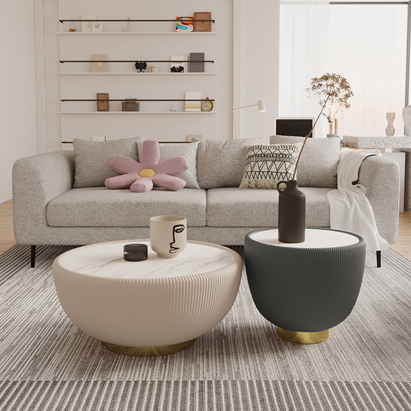 Modern Cotton Square Arm Sofa Pillow Back Settee for Living Room