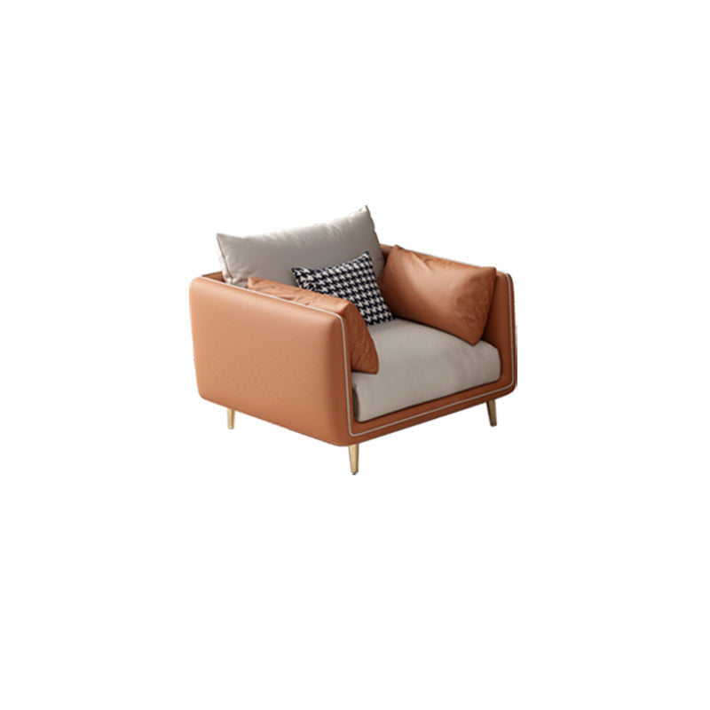 Stain-Resistant Living Room Sofa Pillow Top Arm Standard Settee