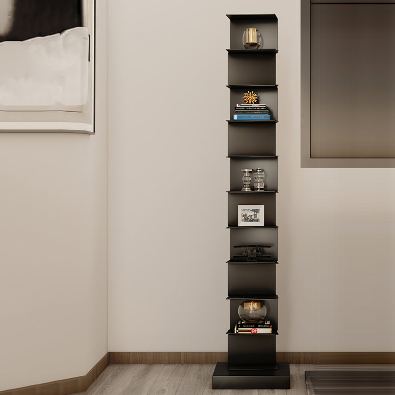 14"W Bookshelf Modern Style Invisible Bookcase for Office and Home