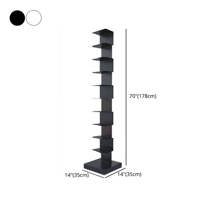 14"W Bookshelf Modern Style Invisible Bookcase for Office and Home
