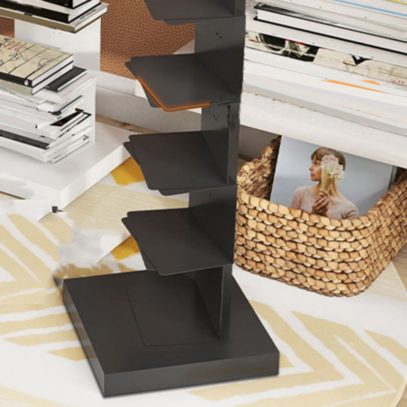 14"W Bookshelf Contemporary Style Invisible Bookcase for Office and Home