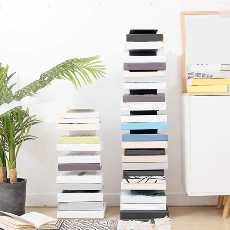 14"W Bookshelf Contemporary Style Invisible Bookcase for Office and Home