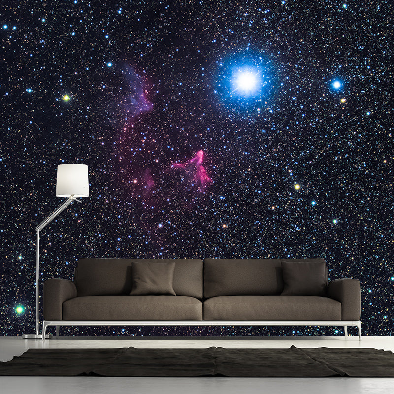 Photography Cosmos Mural Mildew Resistant Wallpaper Sleeping Room Wall Mural