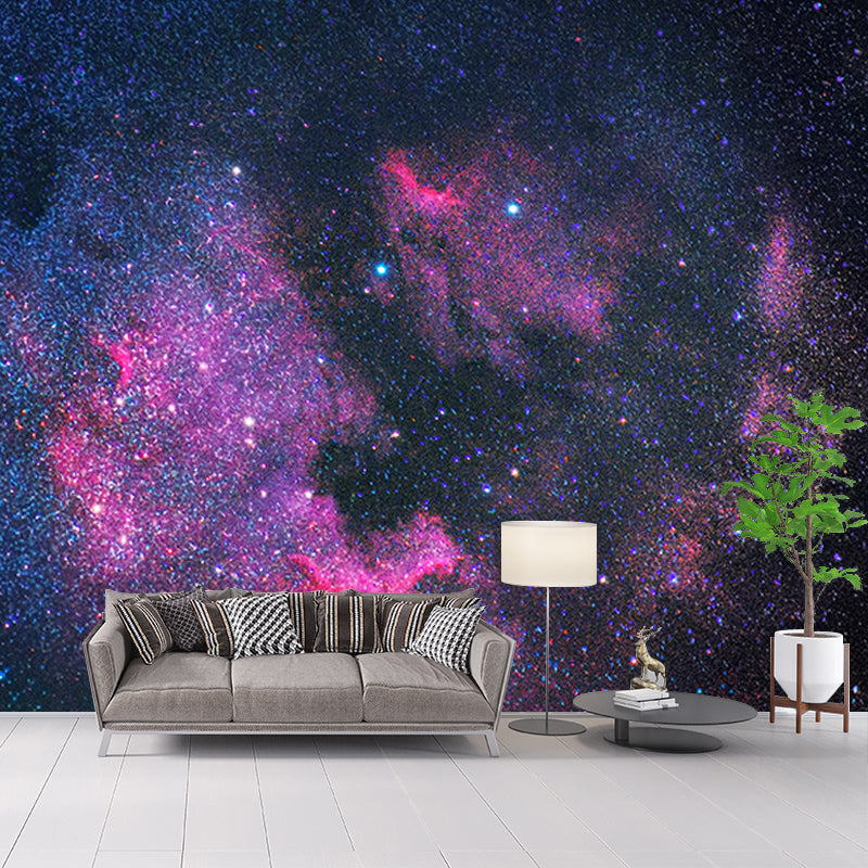 Photography Cosmos Mural Mildew Resistant Wallpaper Sleeping Room Wall Mural
