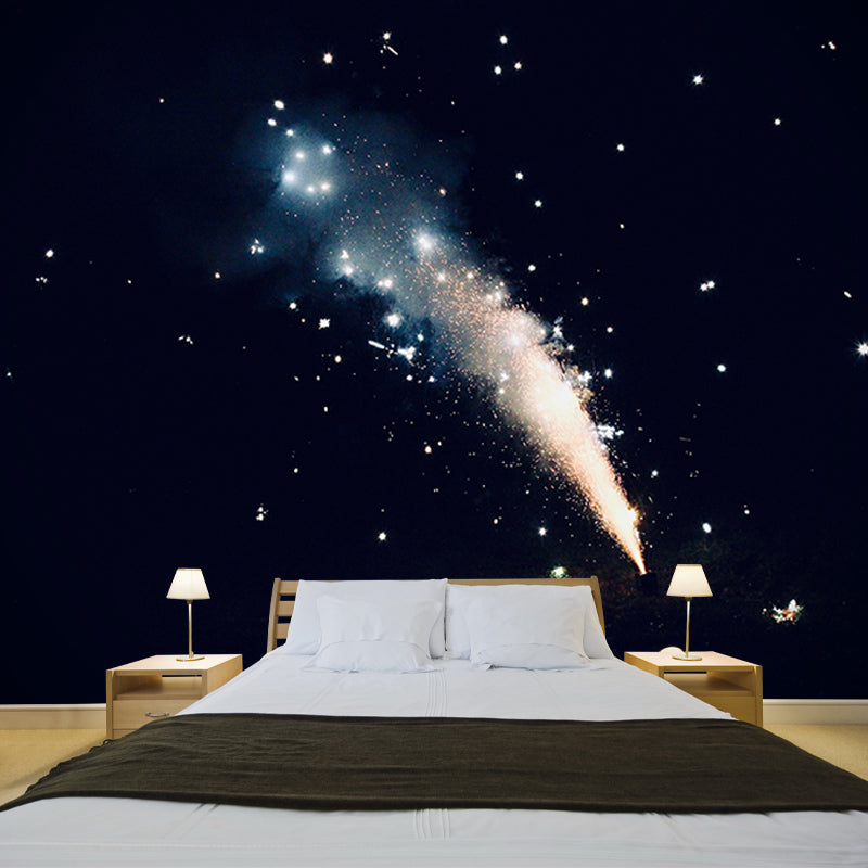 Photography Stain Resistant Mural Wallpaper Cosmos Living Room Wall Mural