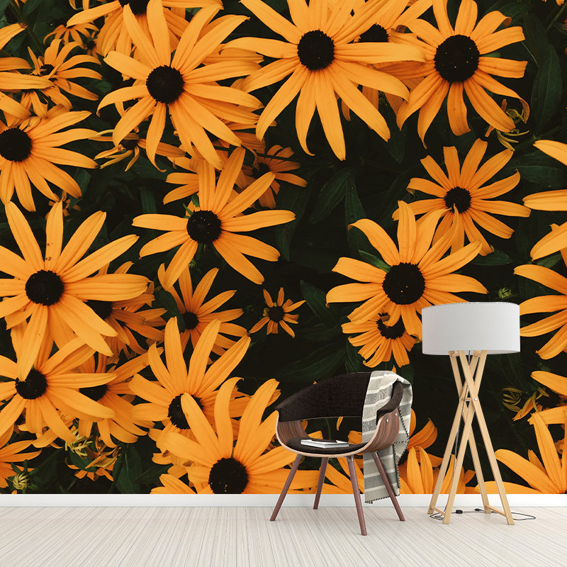 Environment Friendly Resistant Mural Wallpaper Beautiful Flowers Living Room Wall Mural