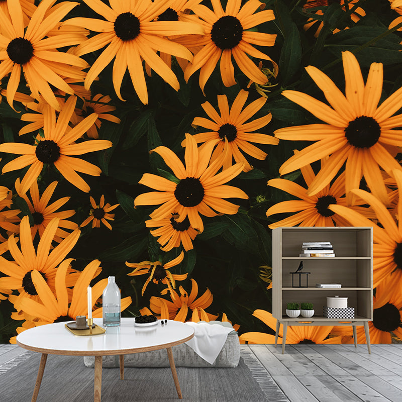Environment Friendly Resistant Mural Wallpaper Beautiful Flowers Living Room Wall Mural
