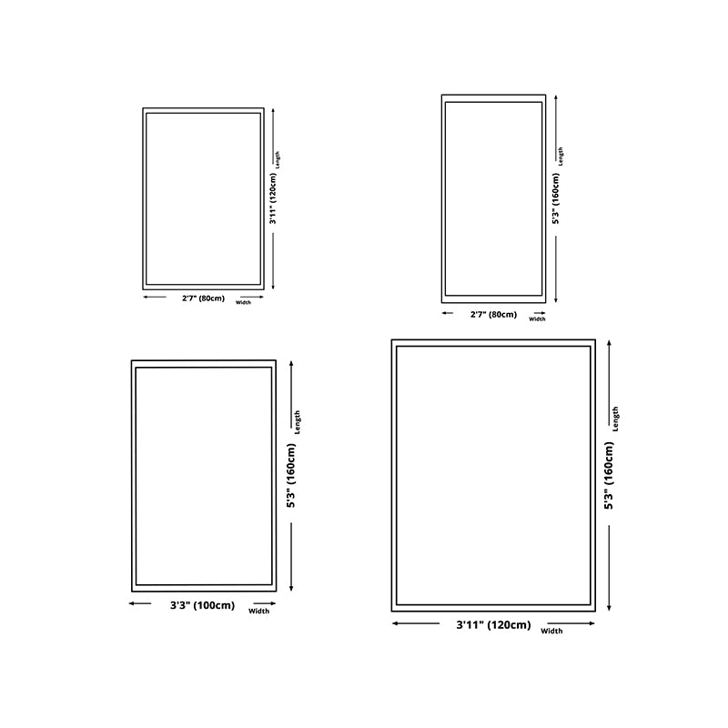 Light Pink Graphic Rug Polyester Modern Rug Washable Area Rug for Living Room