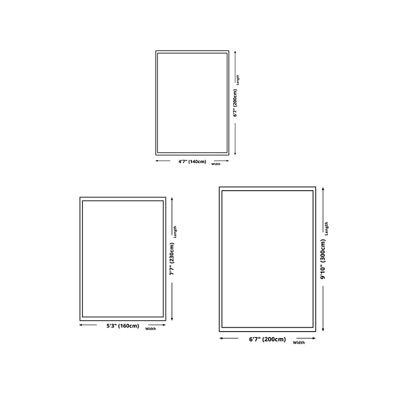 Light Pink Graphic Rug Polyester Modern Rug Washable Area Rug for Living Room