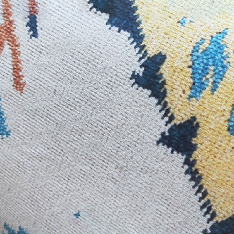 Grey Line Carpet Polyester Modern Carpet Washable Carpet for Living Room