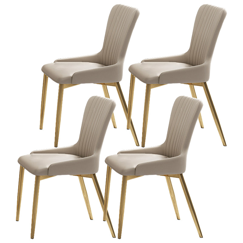 Glam 1/4/5/7 Pieces Scalable Dinette Set with Sintered Stone Rectangle Dining Table Set