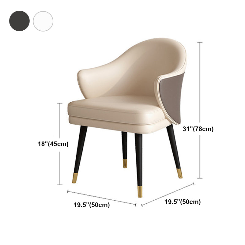 Glam 1/2/5 Pieces Dining Set Round Shape Sintered Stone Dining Table Set