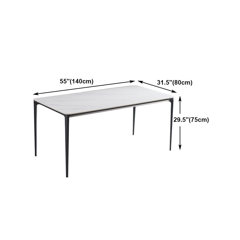 Modern 1/4/5/6/7 Pieces Dining Set Sintered Stone Dining Table Set for Home