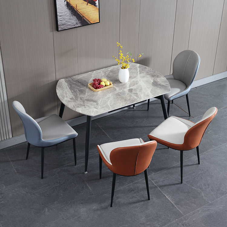Modern 1/4/5/7 Pieces Dining Set Sintered Stone Dining Table Set for Home