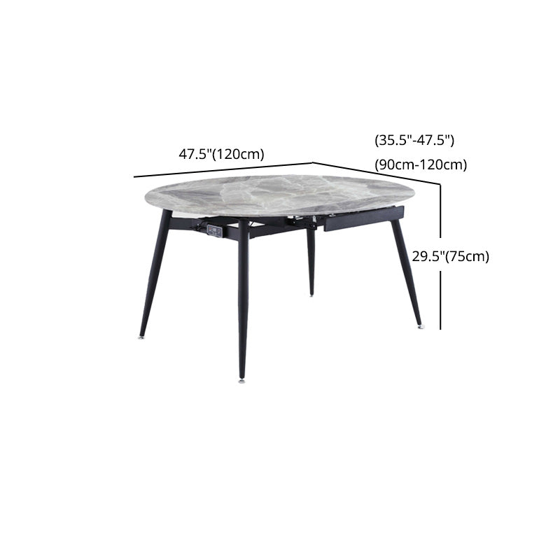 Modern 1/4/5/7 Pieces Dining Set Sintered Stone Dining Table Set for Home