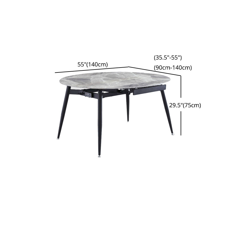 Modern 1/4/5/7 Pieces Dining Set Sintered Stone Dining Table Set for Home