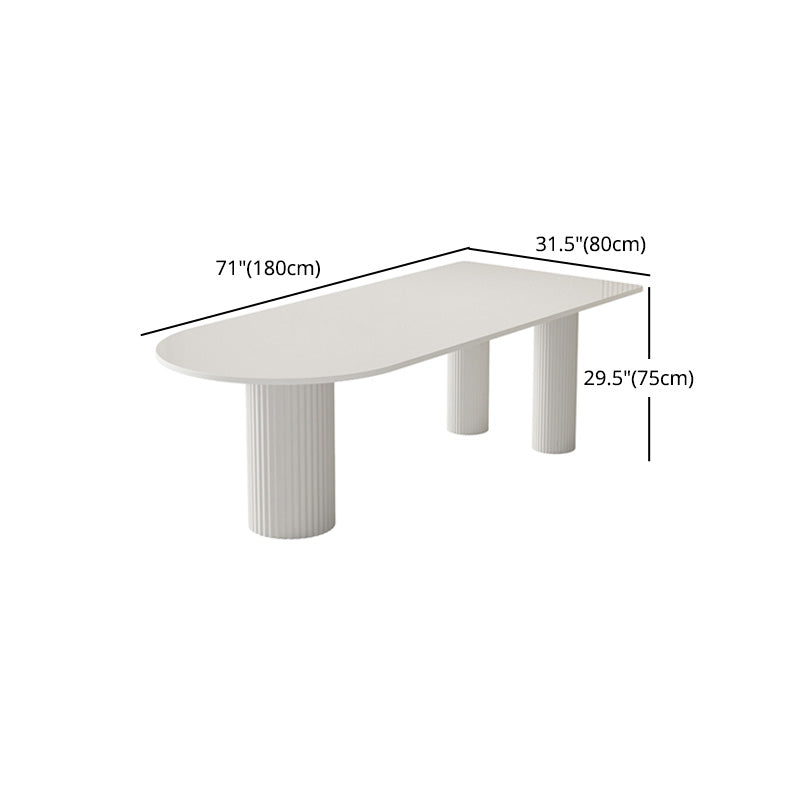 Modern 1/2/4/5 Pieces Dining Set Rectangle Stone Dining Table for Dining Room