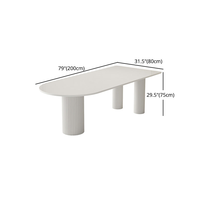 Modern 1/2/4/5 Pieces Dining Set Rectangle Stone Dining Table for Dining Room