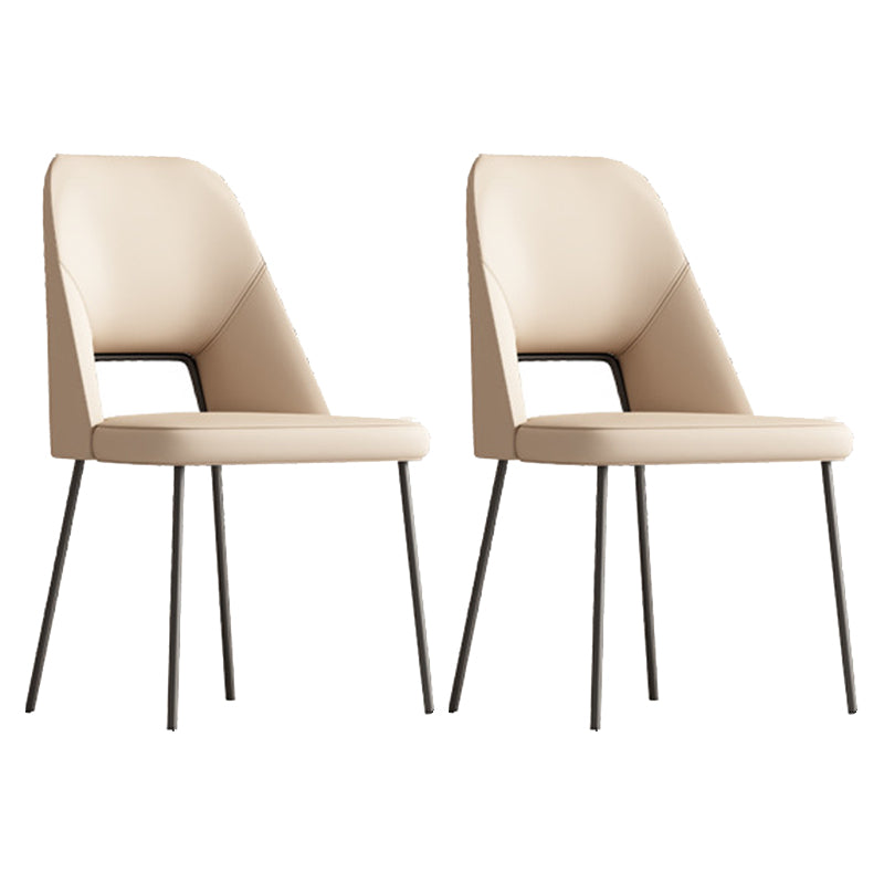 1/2/6/7 Pieces Dining Chairs Set  Table Set with Sintered Stone Top with Leather Chairs
