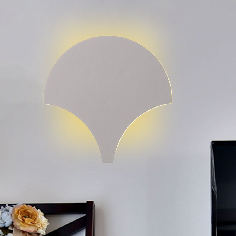 Moderne oude waaiervormige muurlicht metaalgrijs grijze led wand sconce voor slaapkamer badkamer