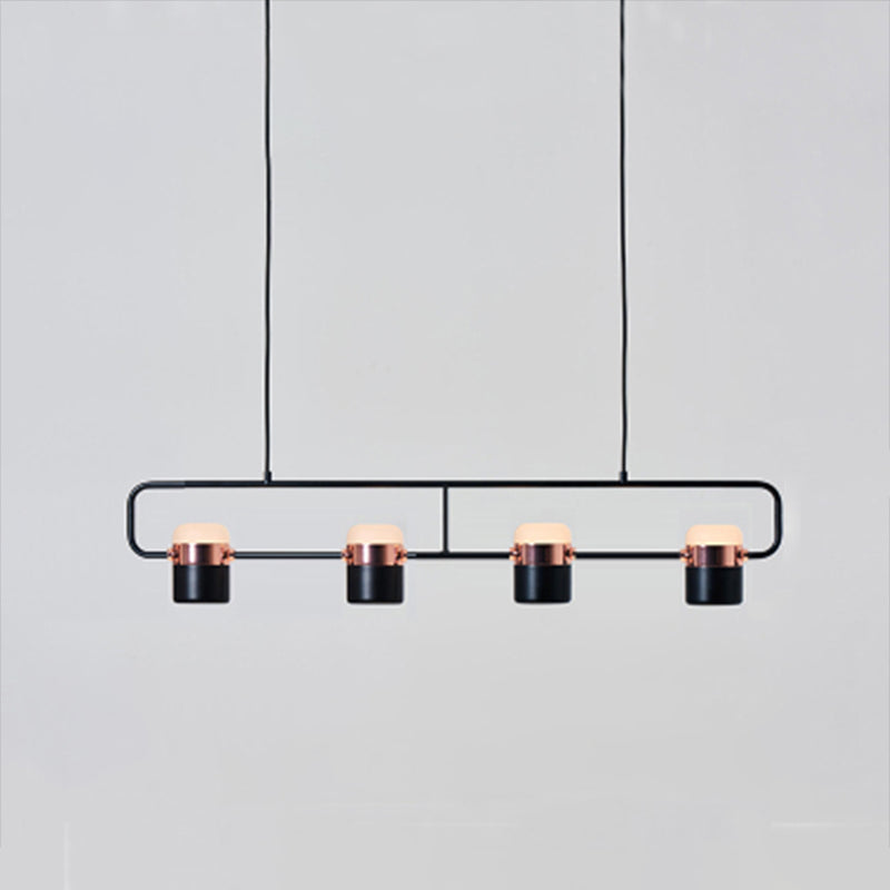 Modern Style Cylinder Pendant Lights Metal Hanging Pendant Lights