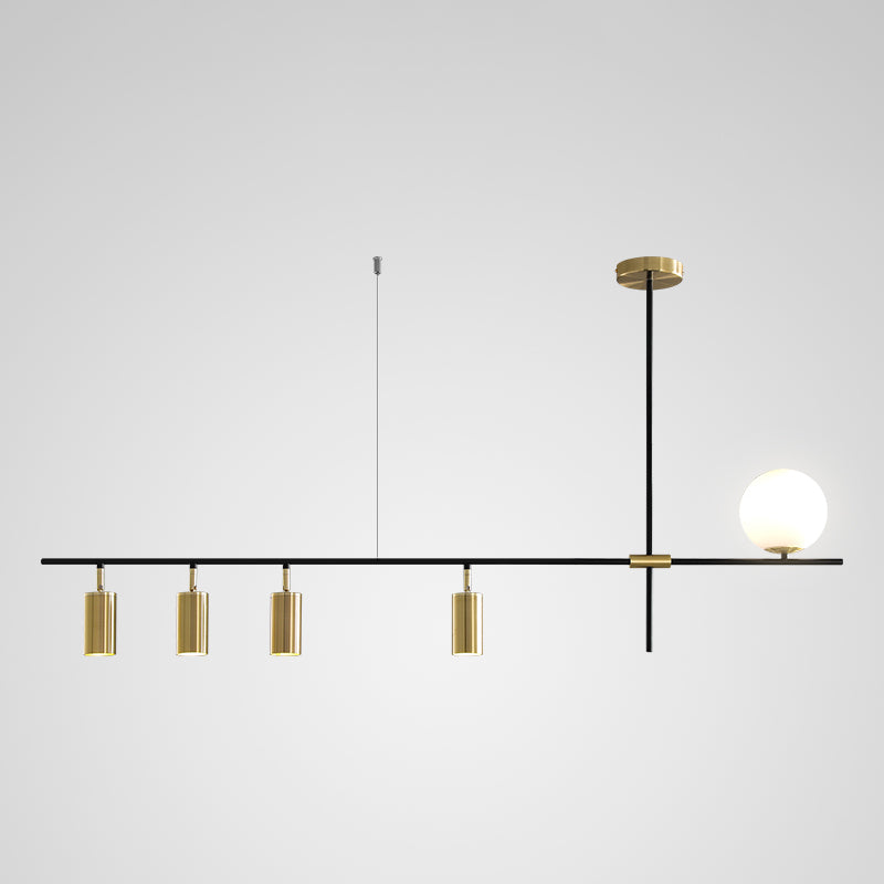 Modern Style Cylinder Hanging Pendant Lights Metal Ceiling Pendant Lights