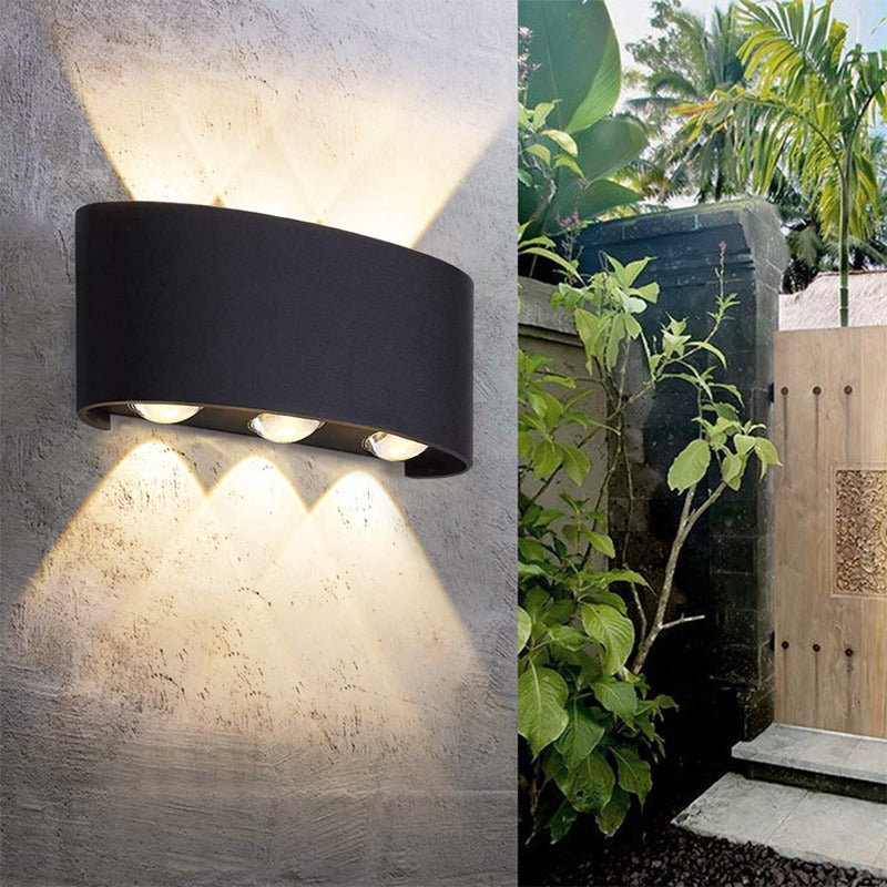 Geometric Wall Mounted Lamp Modern Style Metal Multi Lights Wall Lighting Ideas