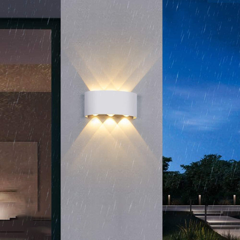 Geometric Wall Mounted Lamp Modern Style Metal Multi Lights Wall Lighting Ideas