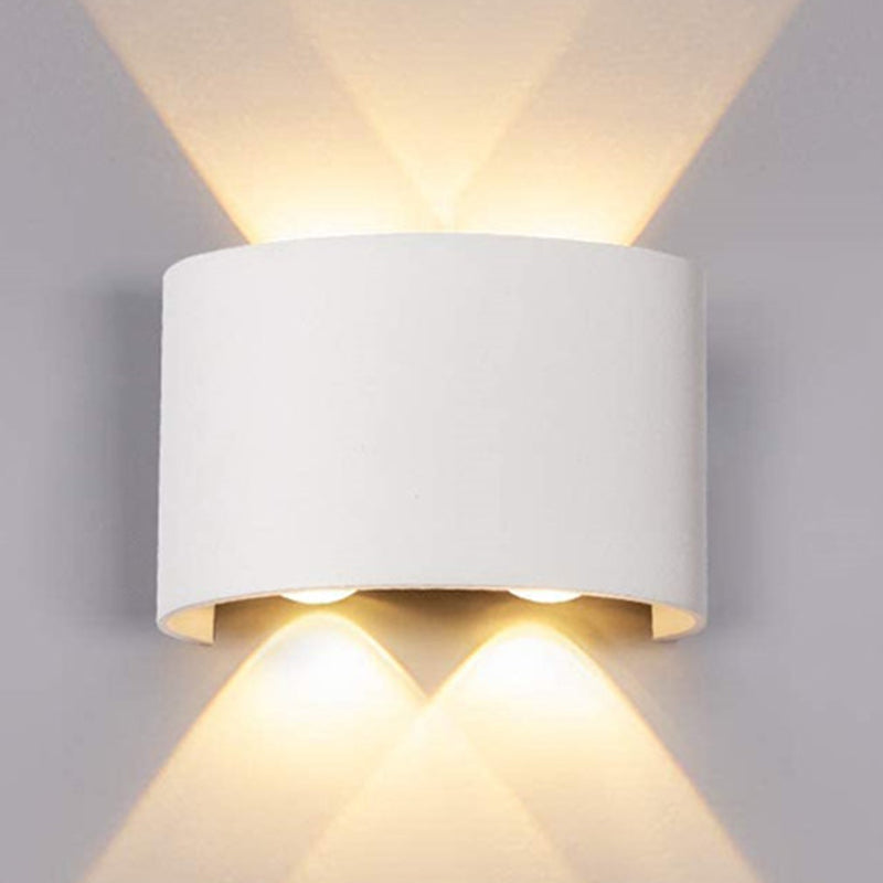 Geometric Wall Mounted Lamp Modern Style Metal Multi Lights Wall Lighting Ideas