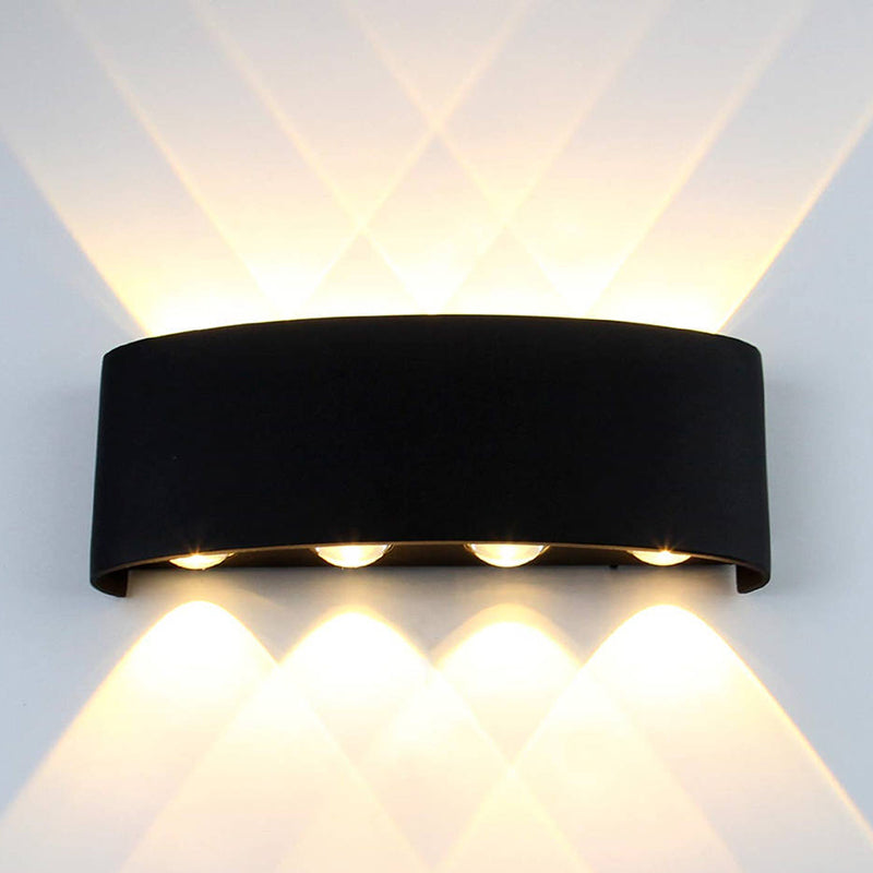 Geometric Wall Mounted Lamp Modern Style Metal Multi Lights Wall Lighting Ideas