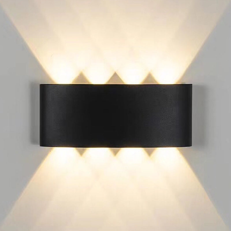 Geometric Wall Mounted Lamp Modern Style Metal Multi Lights Wall Lighting Ideas