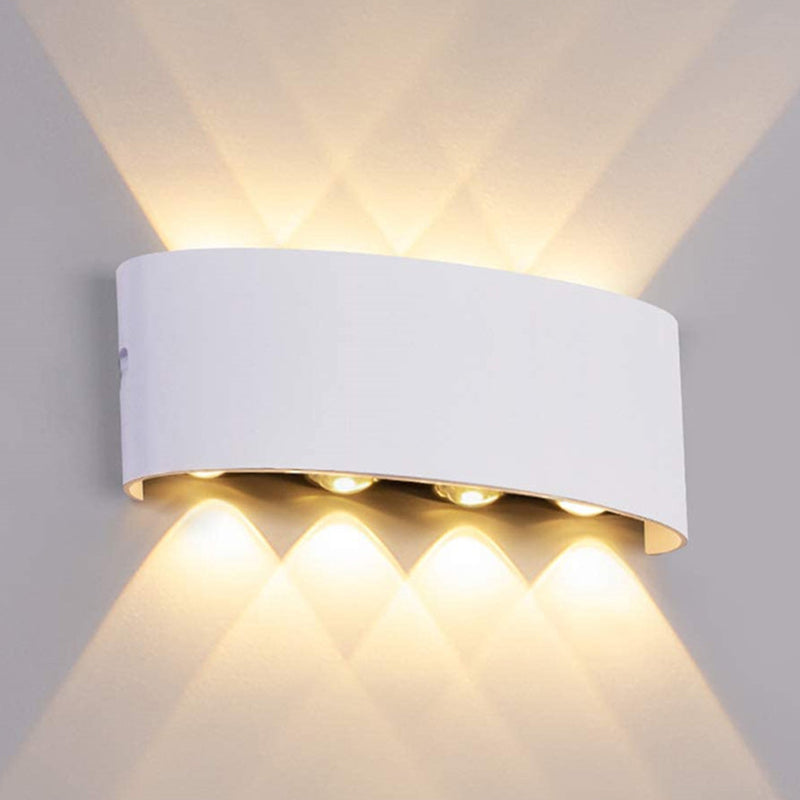 Geometric Wall Mounted Lamp Modern Style Metal Multi Lights Wall Lighting Ideas