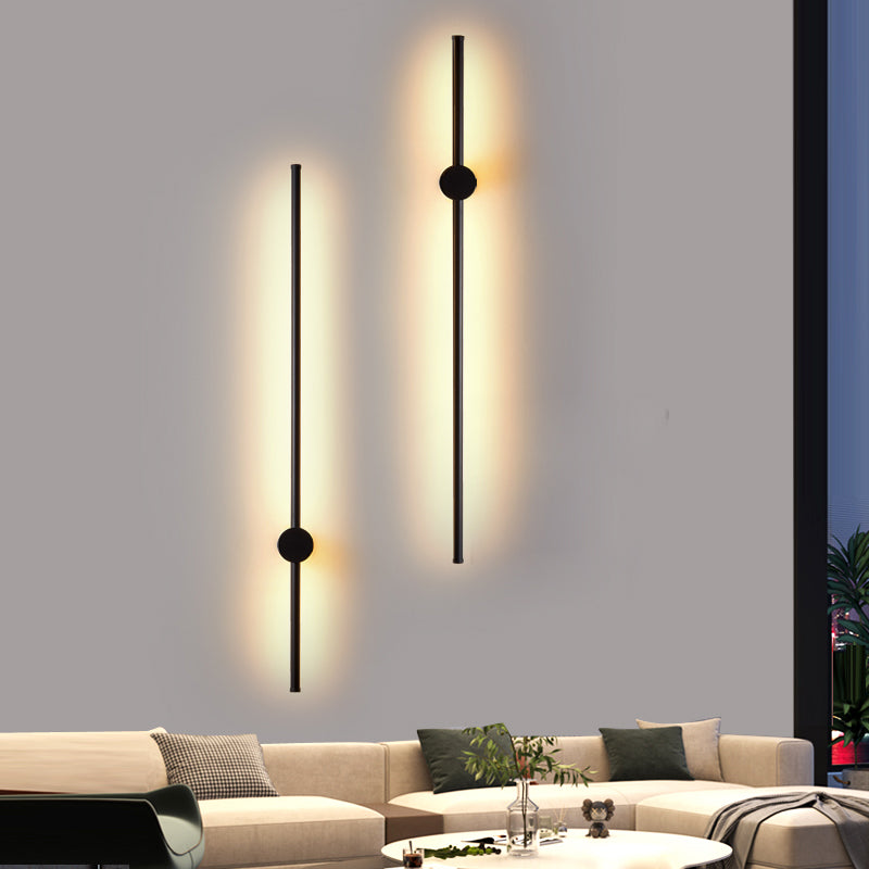 Linear Wall Mounted Lamps Modern Style Metal Multi Lights Wall Lighting Ideas