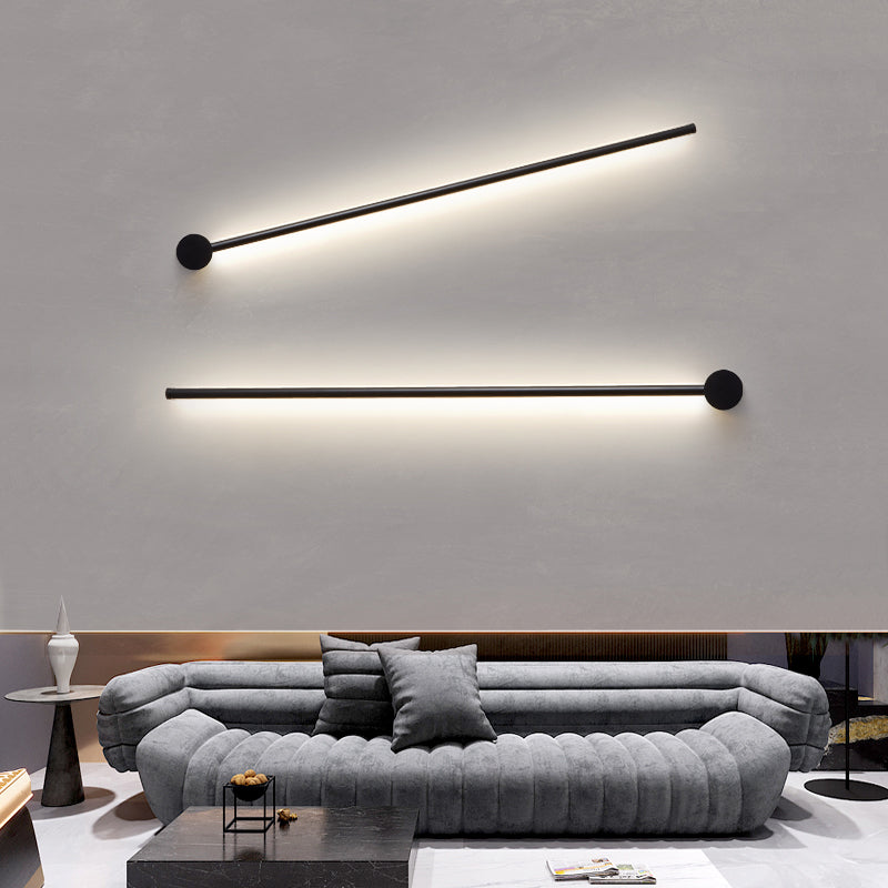 Linear Wall Mounted Lamps Modern Style Metal Multi Lights Wall Lighting Ideas