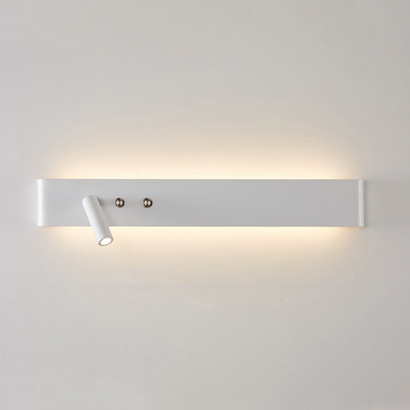 Rectangle Shape Metal Wall Lighting Ideas Modern Style Wall Mounted Light Fixtures