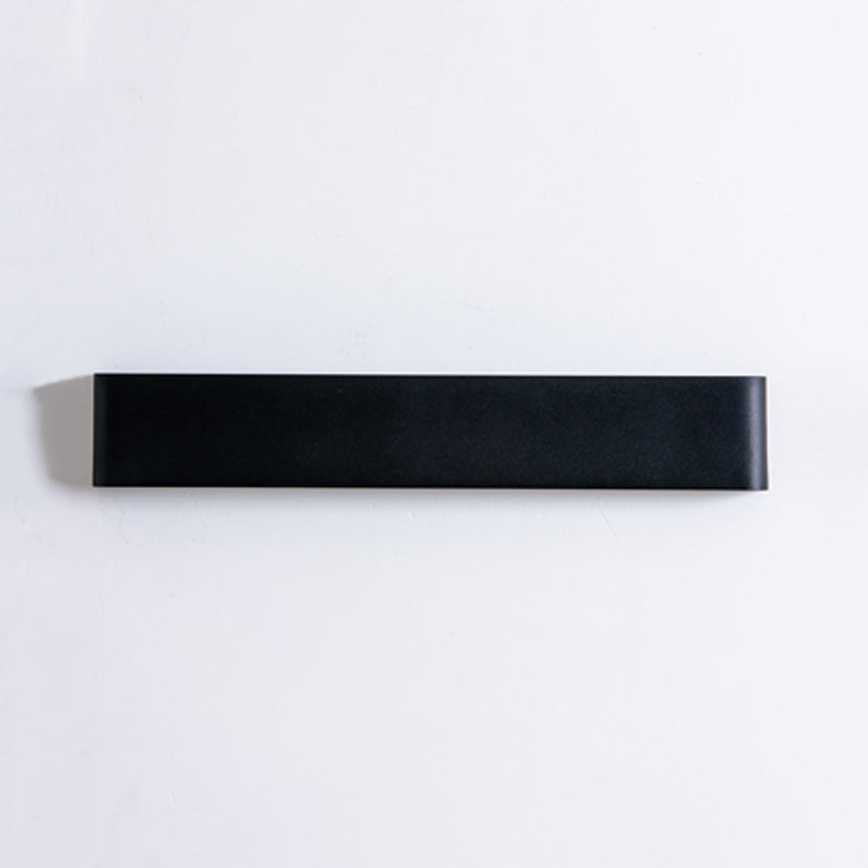 Rectangle Shape Metal Wall Lighting Ideas Modern Style Wall Mounted Light Fixtures