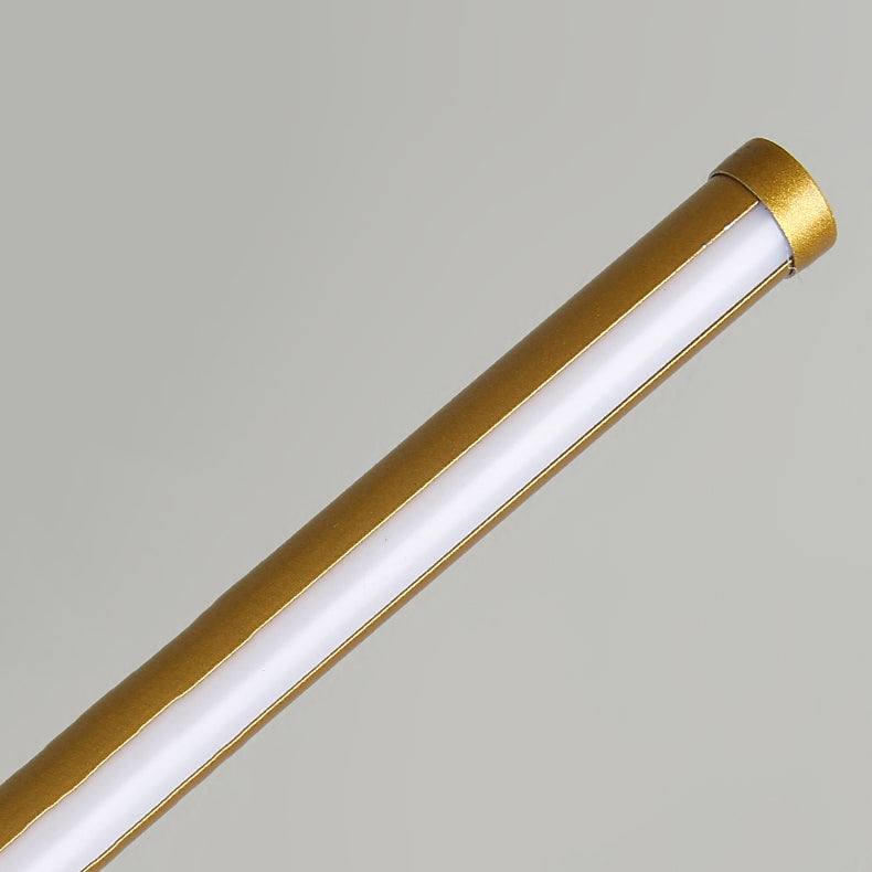 Linear Shape Metal Wall Lighting Idea Modern Style 1 Light Wall Light Sconce