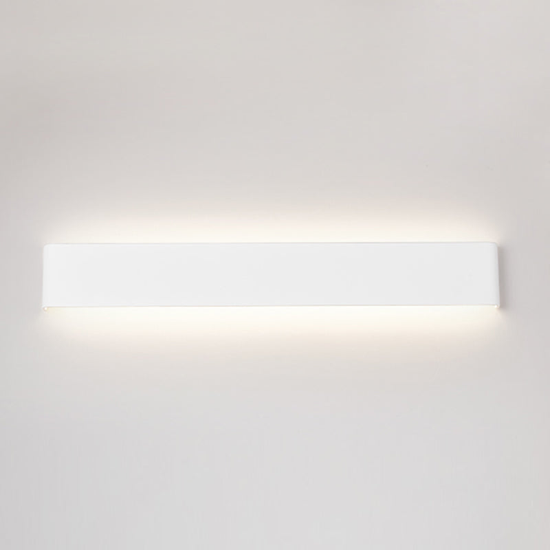 Square Shape Metal Wall Mount Lighting Modern Style 1-Light Wall Mounted Light Fixture