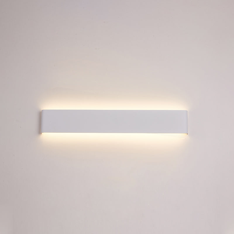 Square Shape Metal Wall Mount Lighting Modern Style 1-Light Wall Mounted Light Fixture