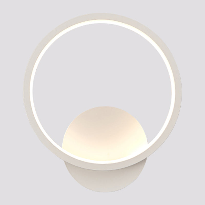 Metal Geometric Shape Wall Light Nordic Style LED Wall Sconce for Bedroom