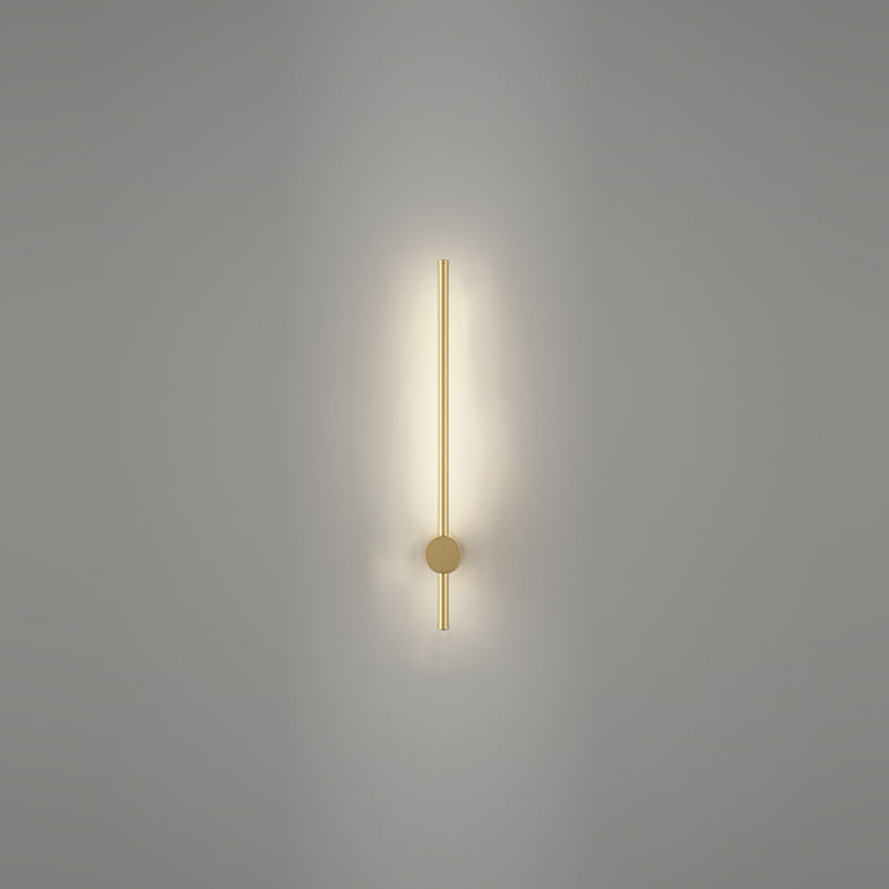 Linear Shape Metal Wall Mount Lighting Modern Style 1 Light Wall Mounted Light Fixture