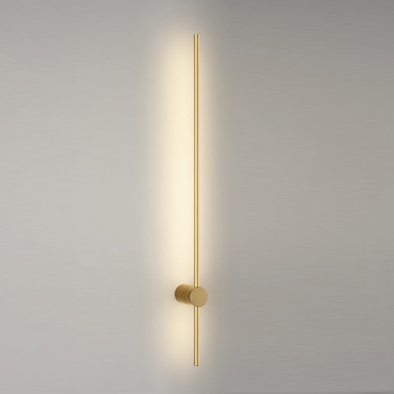 Linear Shape Metal Wall Mount Lighting Modern Style 1 Light Wall Mounted Light Fixture