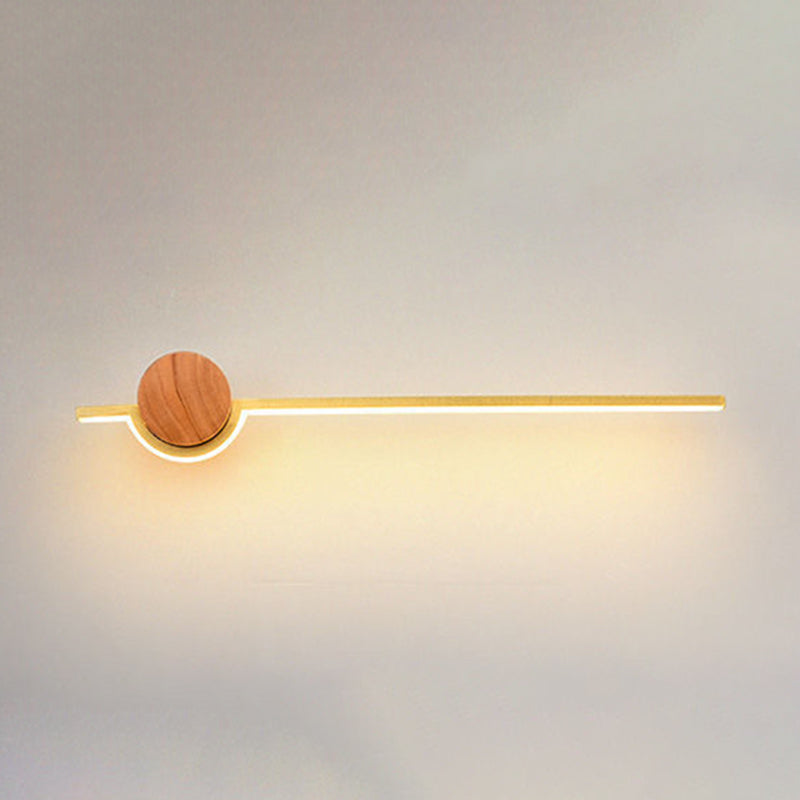 Metall lineare Formwandmontage Beleuchtung moderner Stil 1-Licht-Wandmontageleuchte