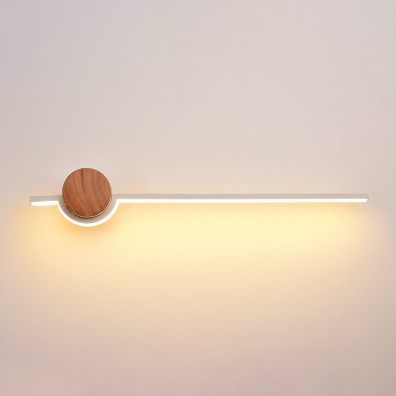 Metall lineare Formwandmontage Beleuchtung moderner Stil 1-Licht-Wandmontageleuchte